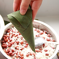 鲜肉鸭蛋黄粽子（内含红豆大枣口味）的做法图解19
