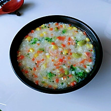 胡椒青菜玉米粥