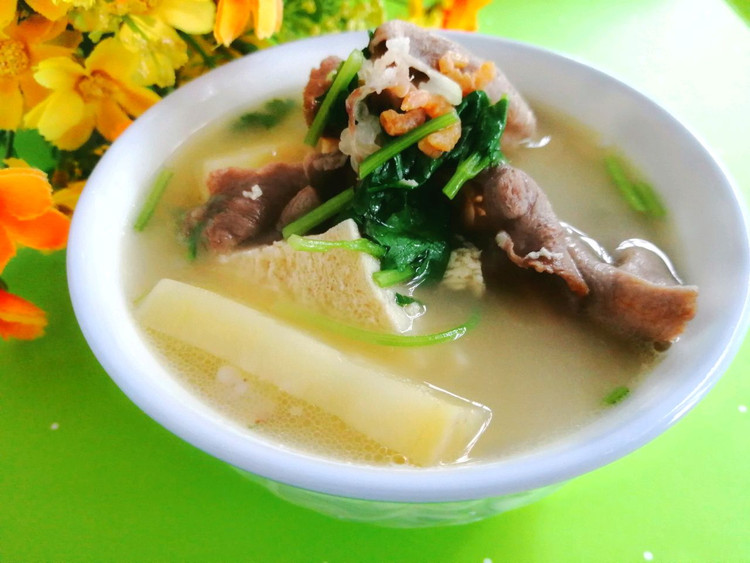 东北-土豆冻豆腐羊肉汤的做法