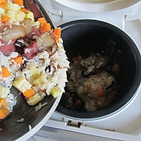 腊肉土豆焖饭的做法图解7