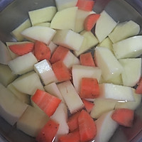 笨鸡红烧土豆的做法图解2