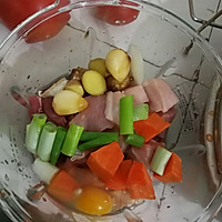番茄青菜肉丸汤的做法图解1
