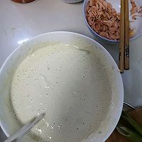 泡菜鸡蛋饼的做法图解1