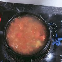 番茄蛋花猪肝汤的做法图解3