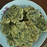 紫菜蛋饼的做法图解5