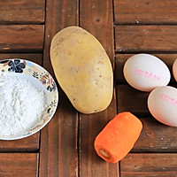 #圣迪乐鲜蛋杯复赛#鸟巢蛋饼的做法图解1