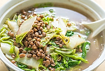 小豆烩白菜的做法