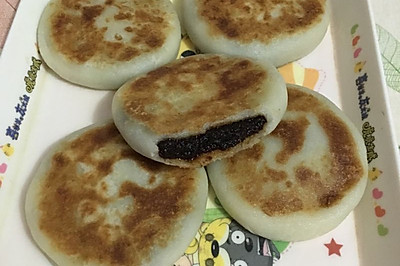 山药枣泥饼