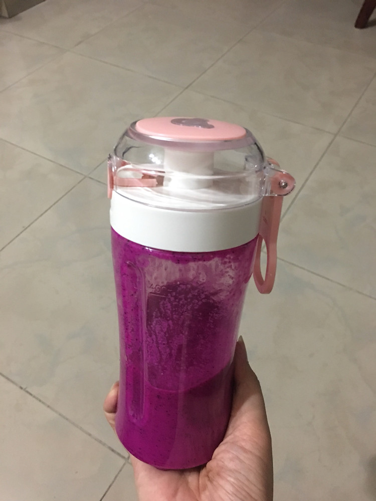 火龙果酸奶果昔的做法