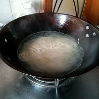 青菜肉丝豆瓣面的做法图解10