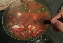 番茄牦牛肉滋补汤的做法