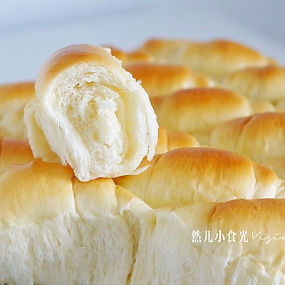 柔软似云朵的北海道中种小面包