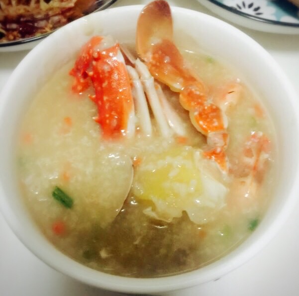 Seafood porridge