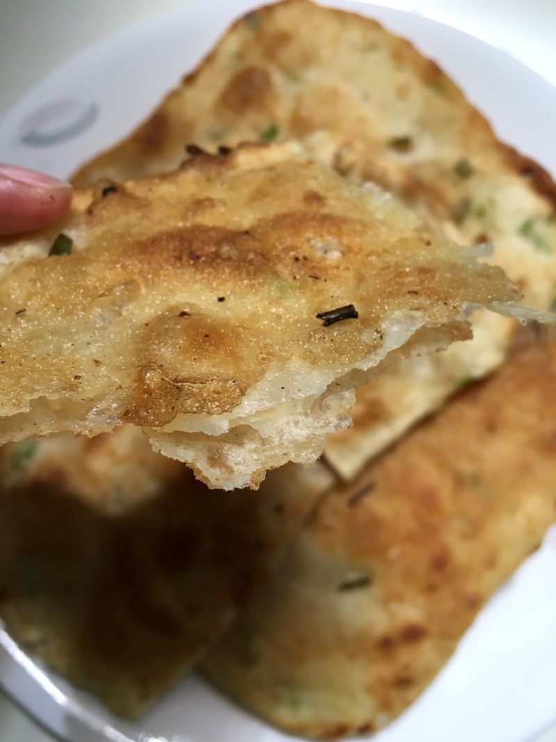 Scallion cake