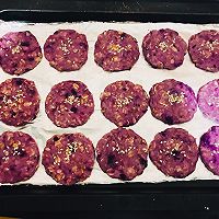 燕麦紫薯饼干#网红美食我来做#的做法图解9
