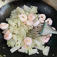 潮汕菜—虾仁炒冬瓜的做法图解10