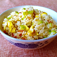 20.酱油，葱油蛋炒饭的做法图解13