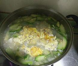 丝瓜豆腐鸡蛋汤的做法