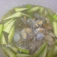 蛤蜊丝瓜汤的做法图解7