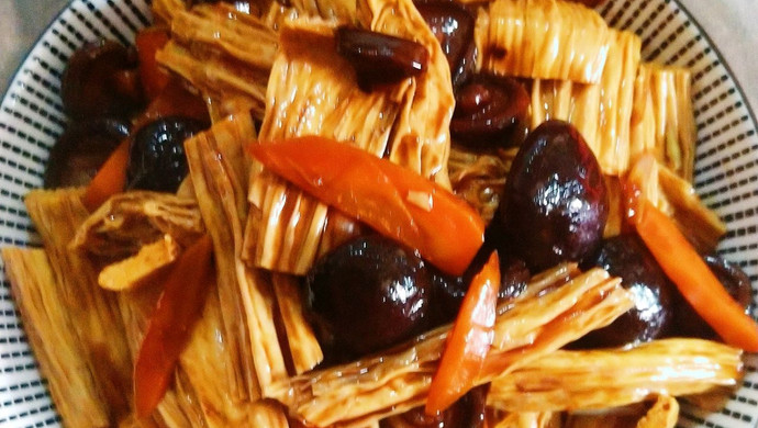 红烧香菇腐竹