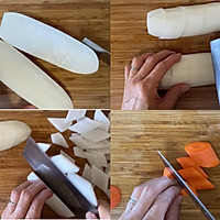 #东古家味美食#肉皮烧萝卜的做法图解2