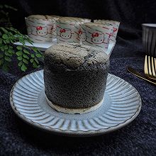 #奇妙烘焙屋#竹炭纸杯蛋糕