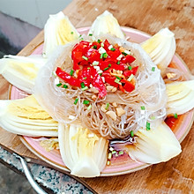 高以翔生前最爱吃的：蒜蓉粉丝娃娃菜