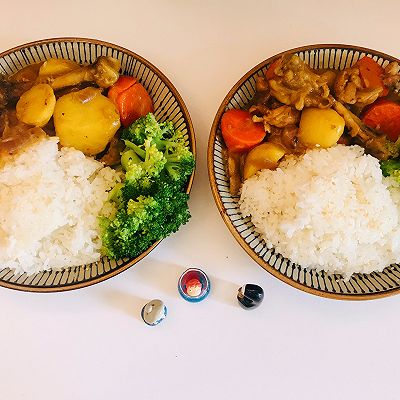 快手囤食：椰浆咖喱鸡肉饭