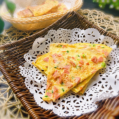 火腿鸡蛋饼