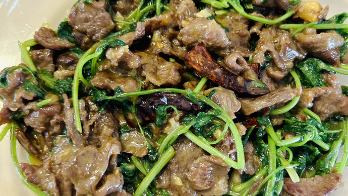 香菜牛肉