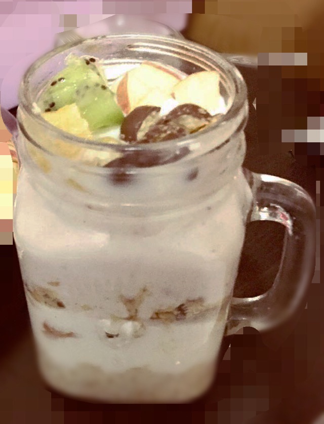 缤纷燕麦酸奶水果杯的做法图解6