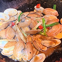 #一勺葱伴侣，成就招牌美味#13元做一大盘秘制香辣葱姜炒花甲的做法图解7