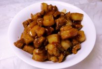 简易无油红烧肉的做法