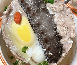 海参鸡蛋瘦肉汤的做法