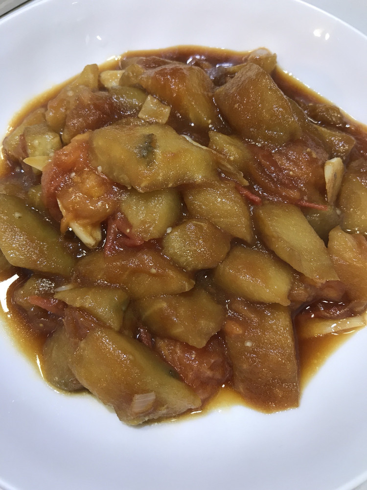 西红柿烧茄子的做法