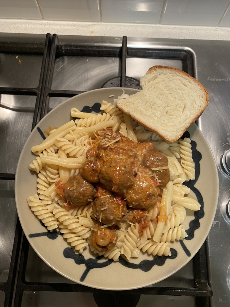 蘑菇肉酱火腿意式pasta（正宗意面）：从番茄酱自制开始的做法