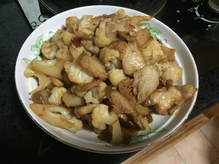 花菜回锅肉的做法