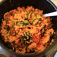 石锅拌饭（비빔밥/Bibimbap）的做法图解15