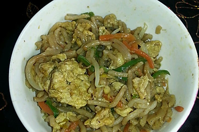 素炒莜面