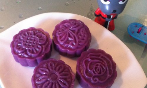 最健康的烹饪方法——紫薯饼（枣泥馅）的做法