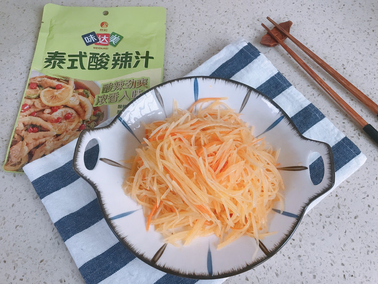 泰式酸辣土豆丝的做法