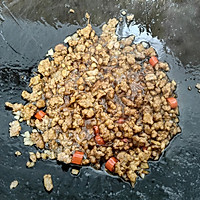 香菇肉沫烧蚕豆#春天的鲜味#的做法图解8