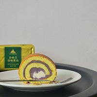 #奈特兰草饲营养美味#香芋奶酪海绵蛋糕卷的做法图解15