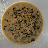 #本周热榜#周六吃菠菜鸡蛋煎饼的做法图解3