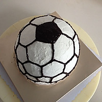 足球蛋糕#长帝烘焙节#的做法图解7