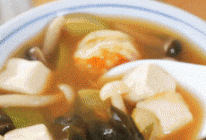 虾仁味增汤【宝宝辅食】的做法