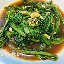 家常炒油麦菜