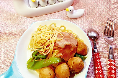 当意面爱上了鸡肉与培根