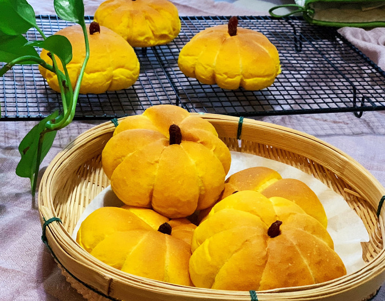 万圣节南瓜包的做法