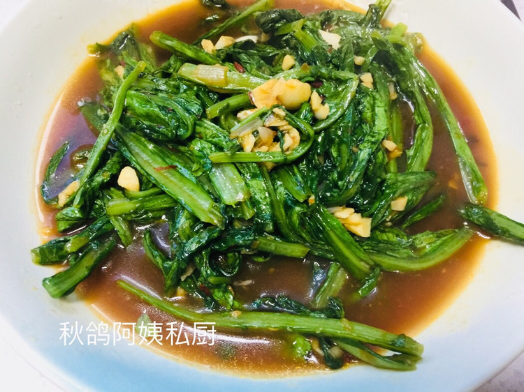 家常炒油麦菜的做法
